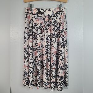 Elegant women's multi-colored pleated skirt.Emily Stacy brand. Size XL. NWT.